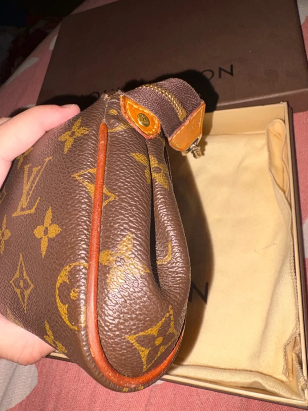 Louis Vuitton Brown EVA Monogram